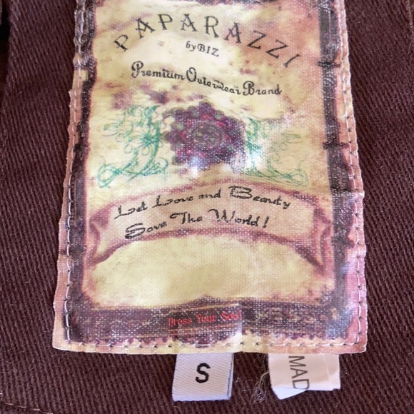 Embroidered Denim Coat - Picture 8 of 14